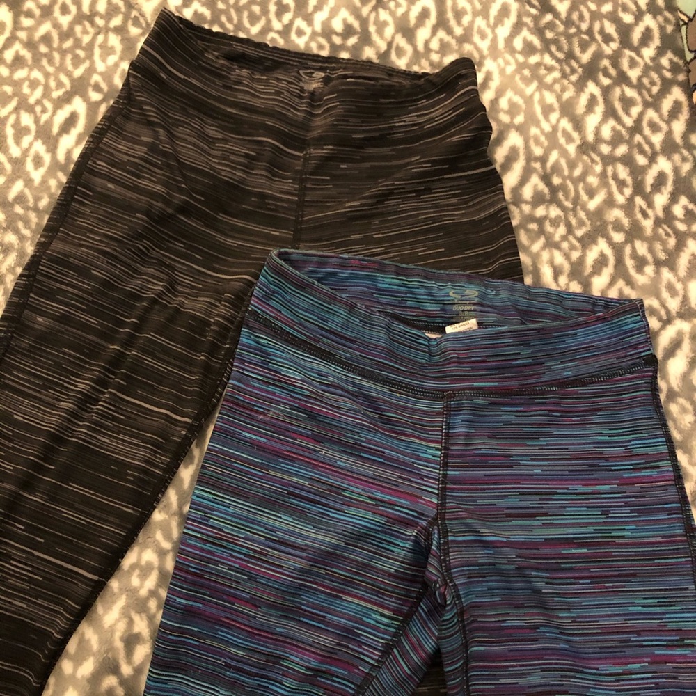Two pairs of workout pants